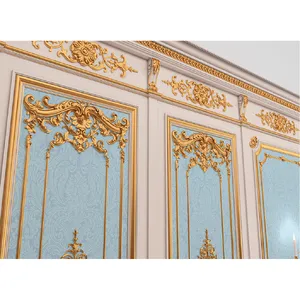 paneling with floral elements - 2